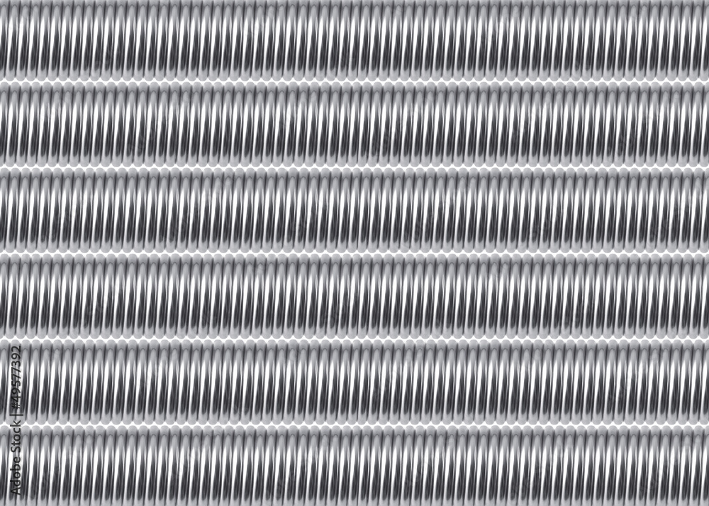 Abstract background composed of metal springs Abstract background composed of metal springs