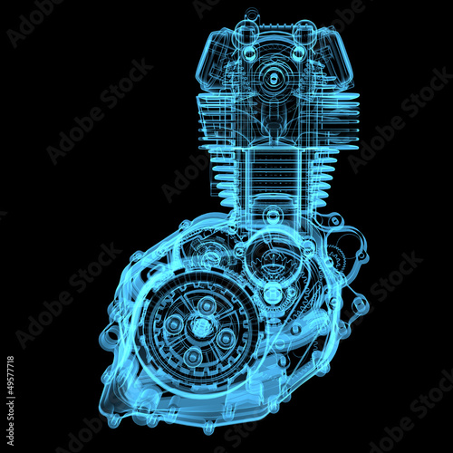 Motocycle engine