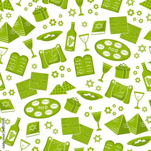 seamless pattern for Passover