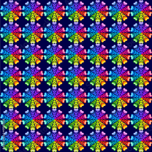 Vector Background. Mosaic 5