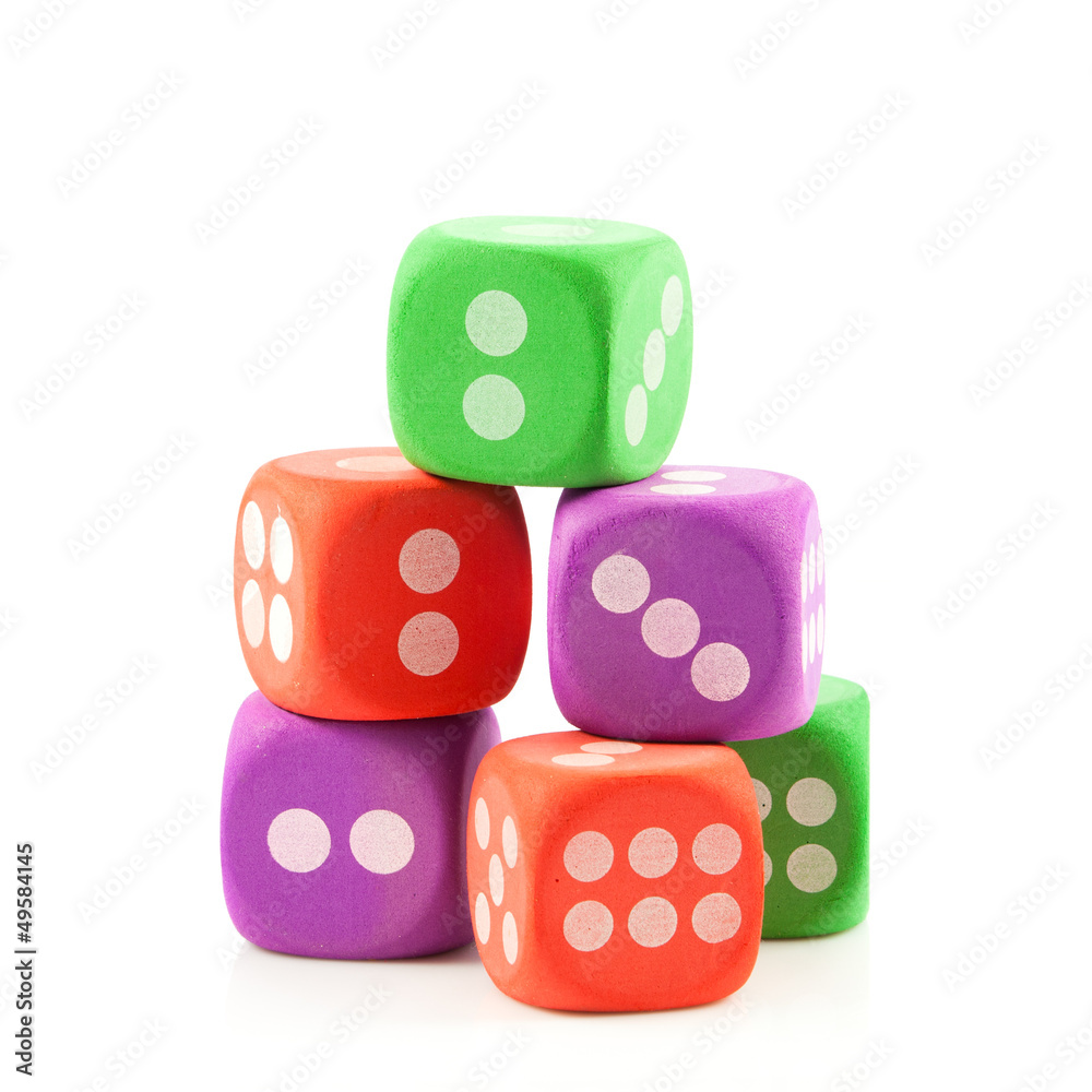 Dice. Dice.
