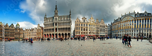Grand Place or Grote Markt in Brussels. Belgium