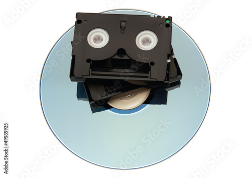 MiniDV Kassette und DVD