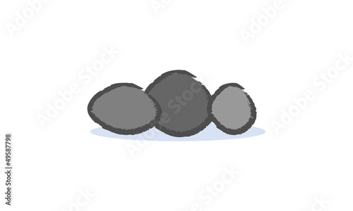Pierres grises