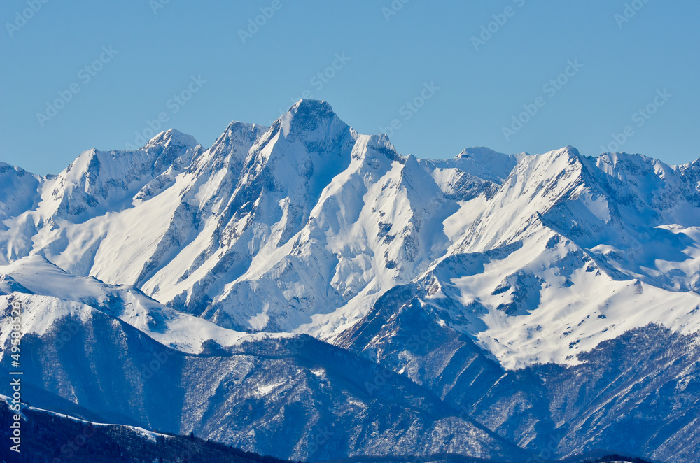 Mont Valier en hiver