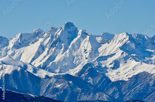 Mont Valier en hiver © Yvann K