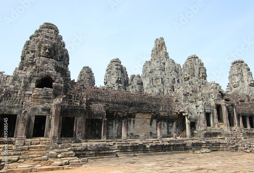 Ancien temple, Siem Reap, Cambodge