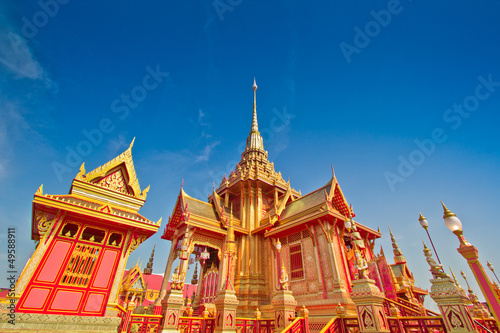 Thai royal funeral in Bangkok of Thailand