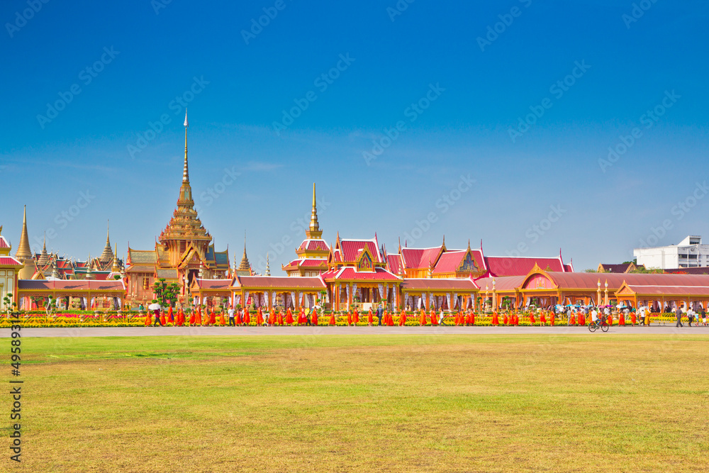 Naklejka premium Thai royal funeral in Bangkok of Thailand
