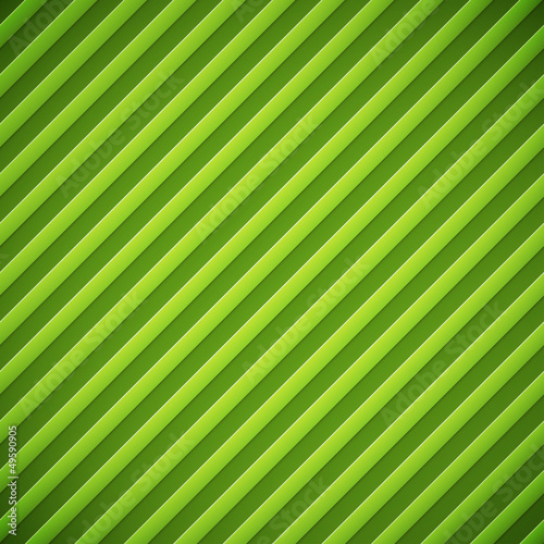 Carta da parati a righe - Carta da parati Bumped stripes green background
