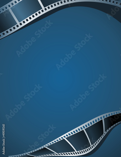 Blank photo, video template
