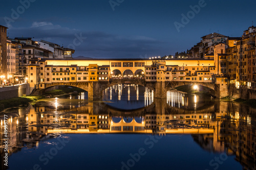 Obraz na płótnie Ponte Vecchio w salonie