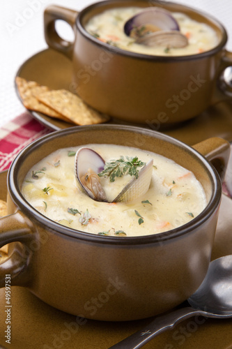 Plakat w ramie Clam Chowder