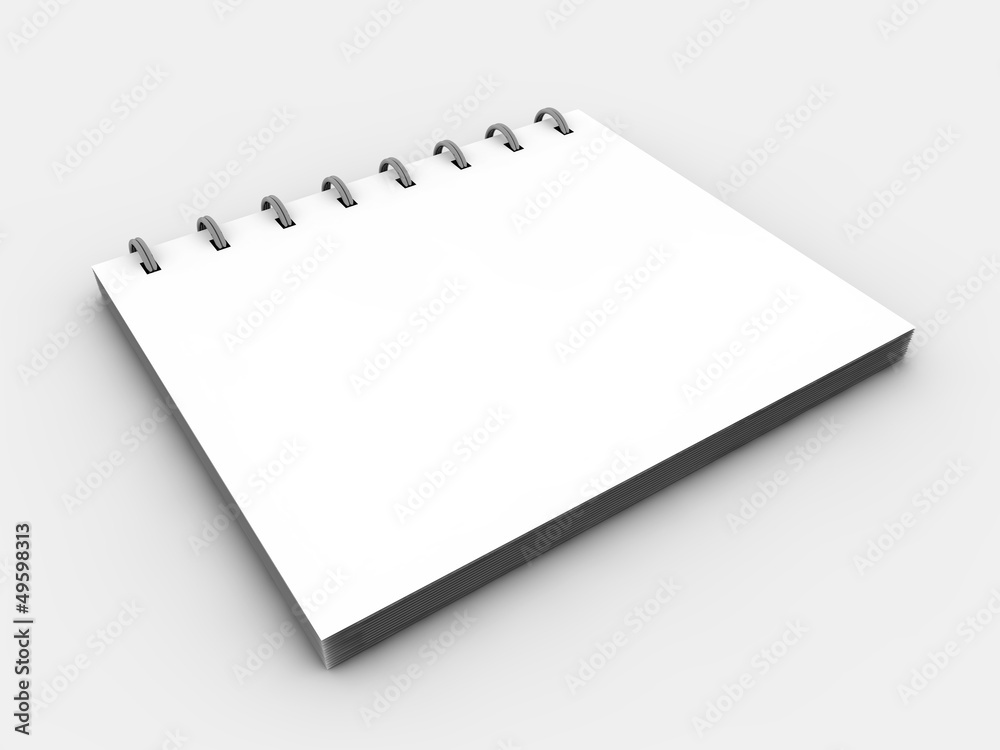 blank realistic spiral notebook blank realistic spiral notebook