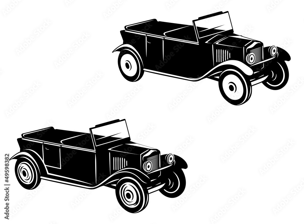 Retro car of 1920-1930 year