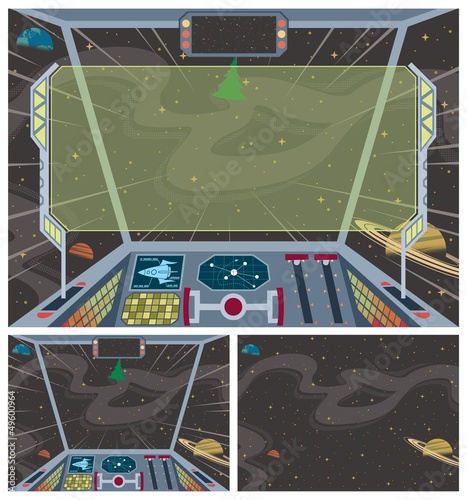Spaceship Backgrounds