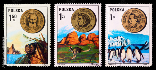 Postage stamp photo