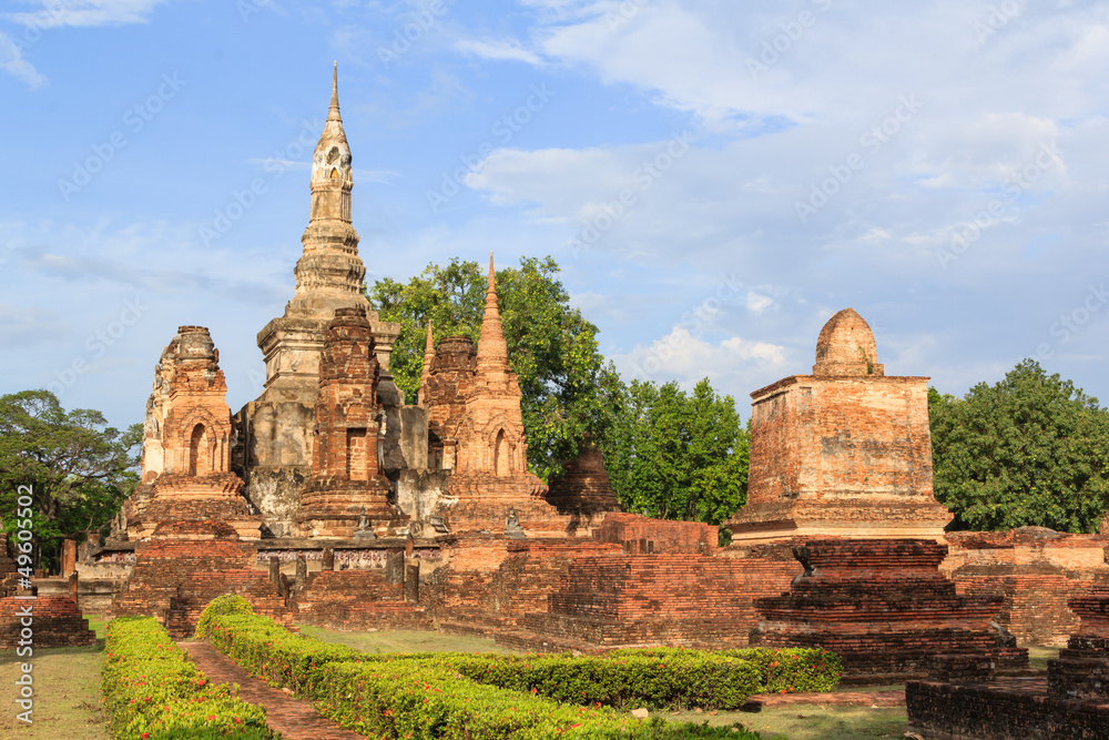 Sukhothai historical park, the old town