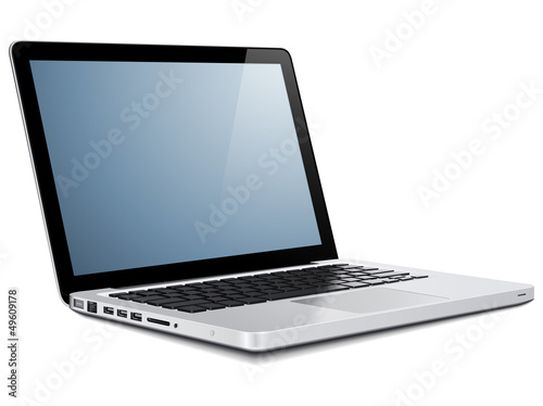 Laptop computer.