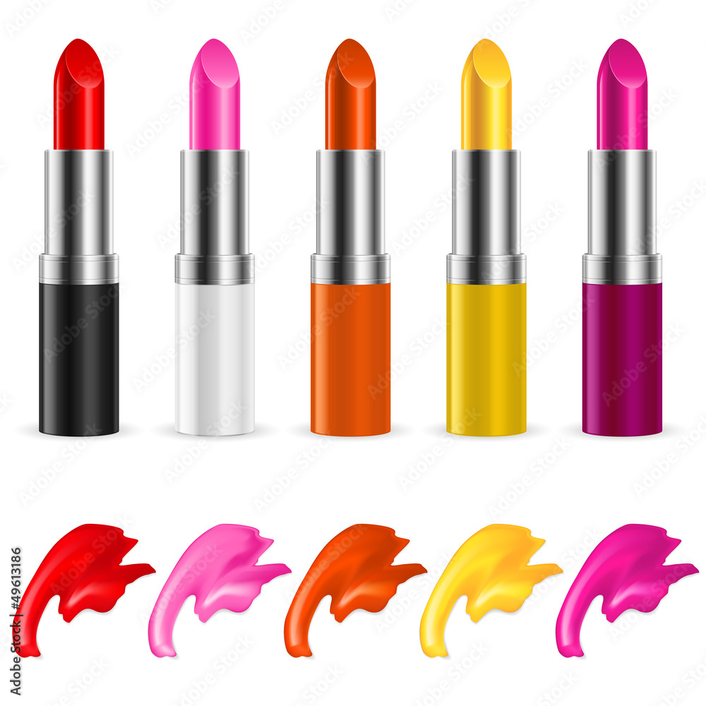 Fototapeta premium Colorful lipstick
