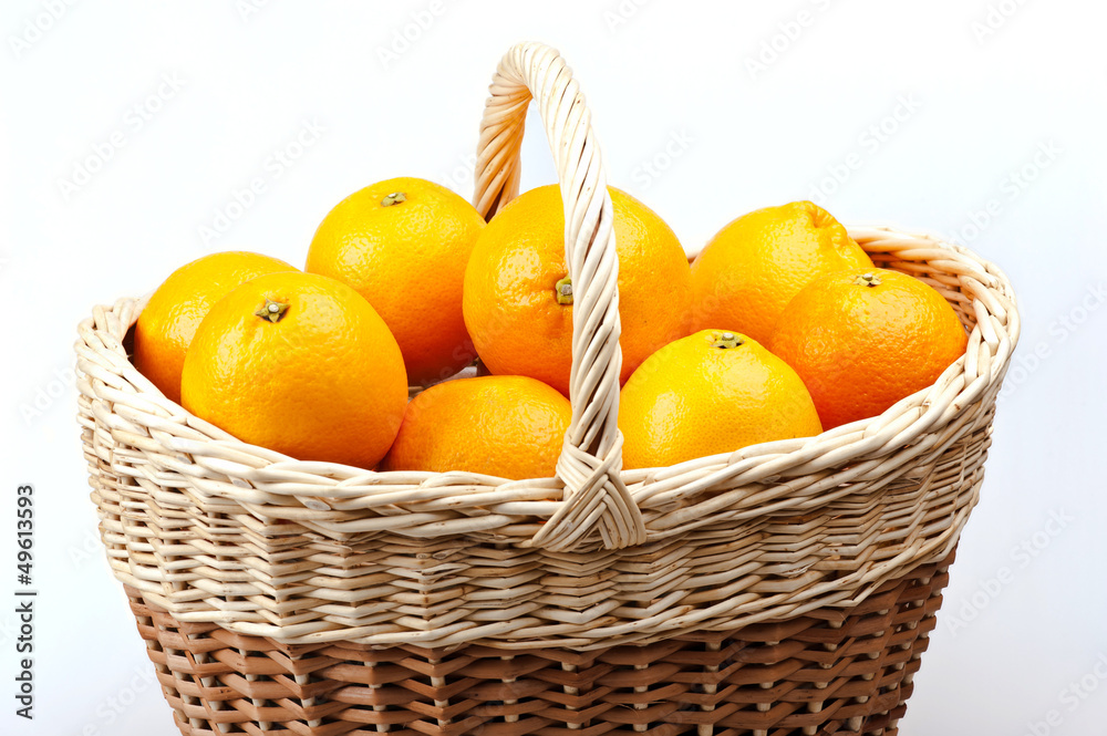 basket of oranges basket of oranges