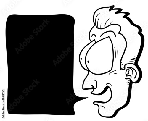 Black message