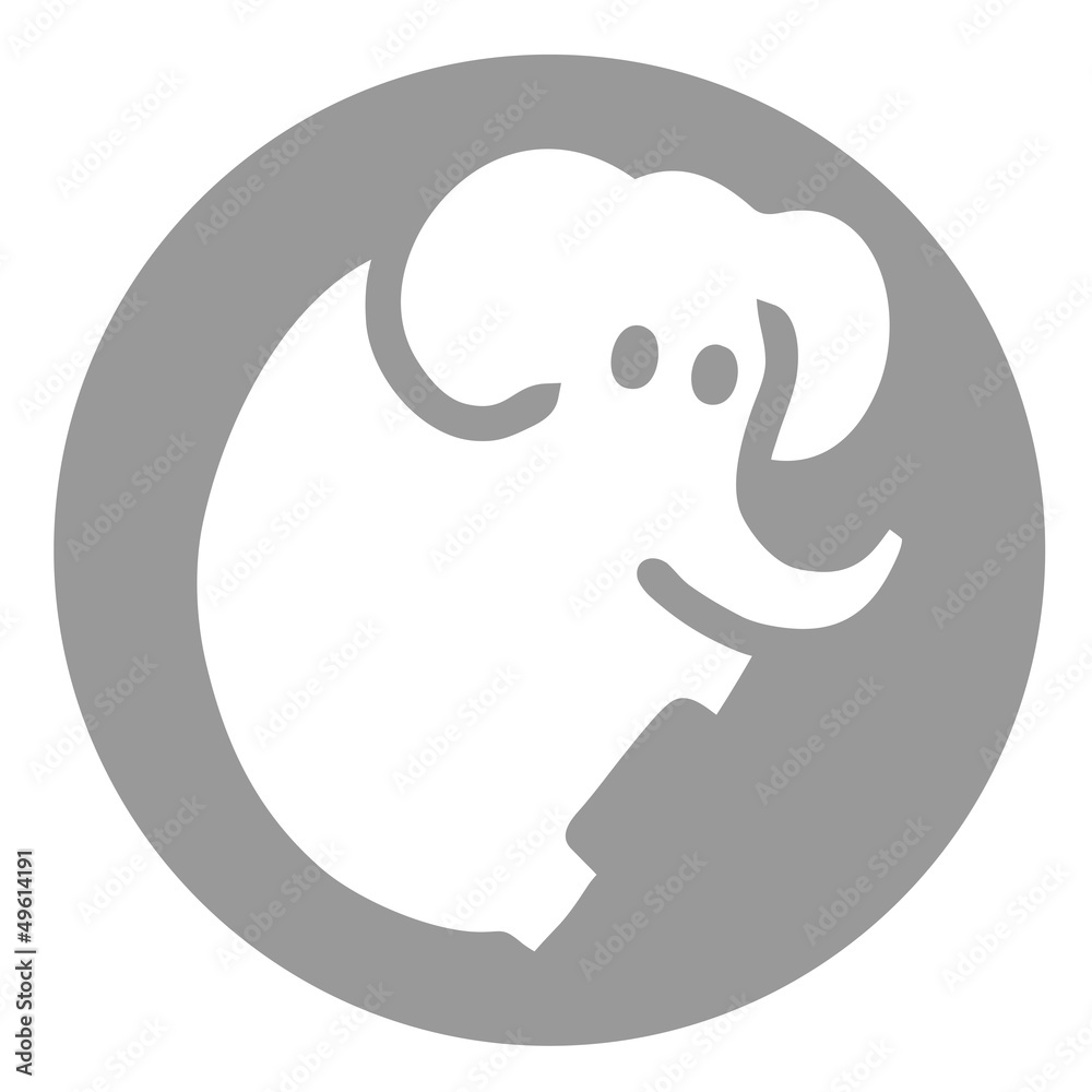 Gray elephant