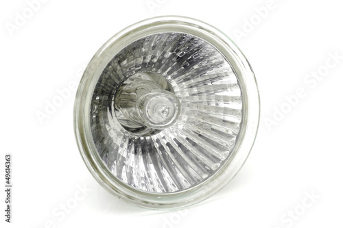 Single halogen light bulb