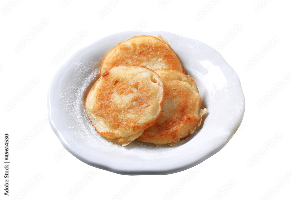 Pancakes on plate Pancakes on plate