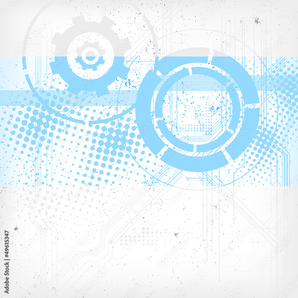 Obraz premium Abstract modern technical background
