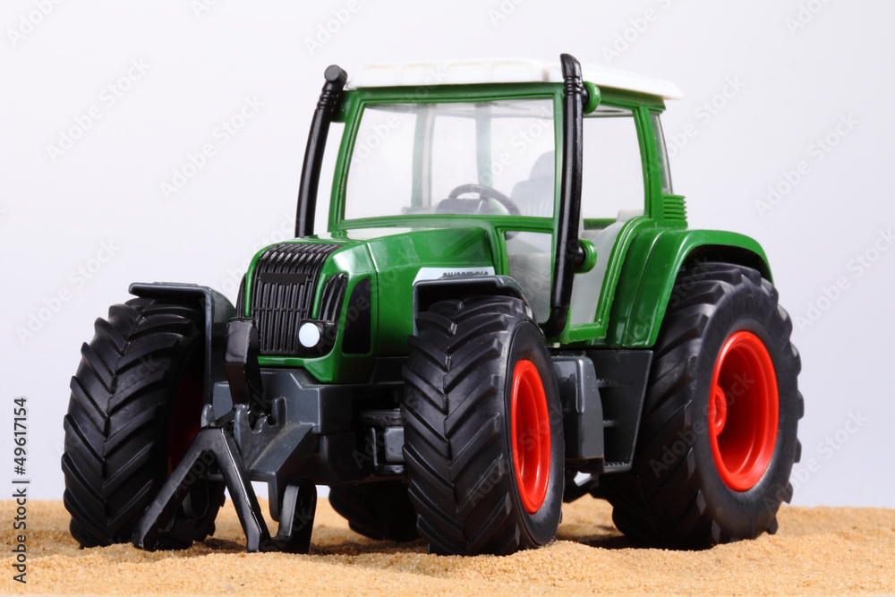 Obraz premium grüner Traktor 2