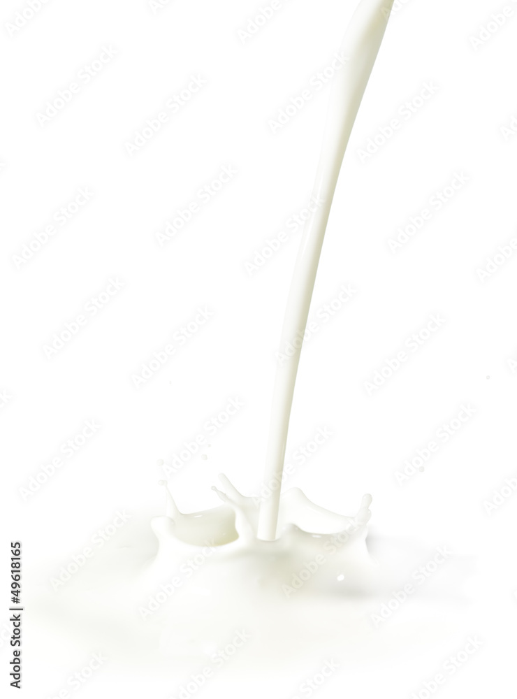 Shot of milk or cream Shot of milk or cream