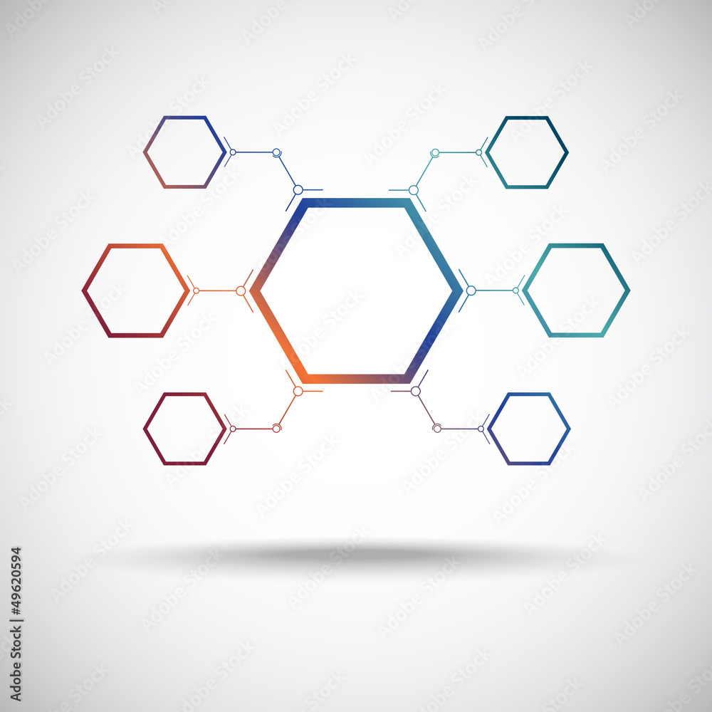 connected cells.gradient connected cells.gradient