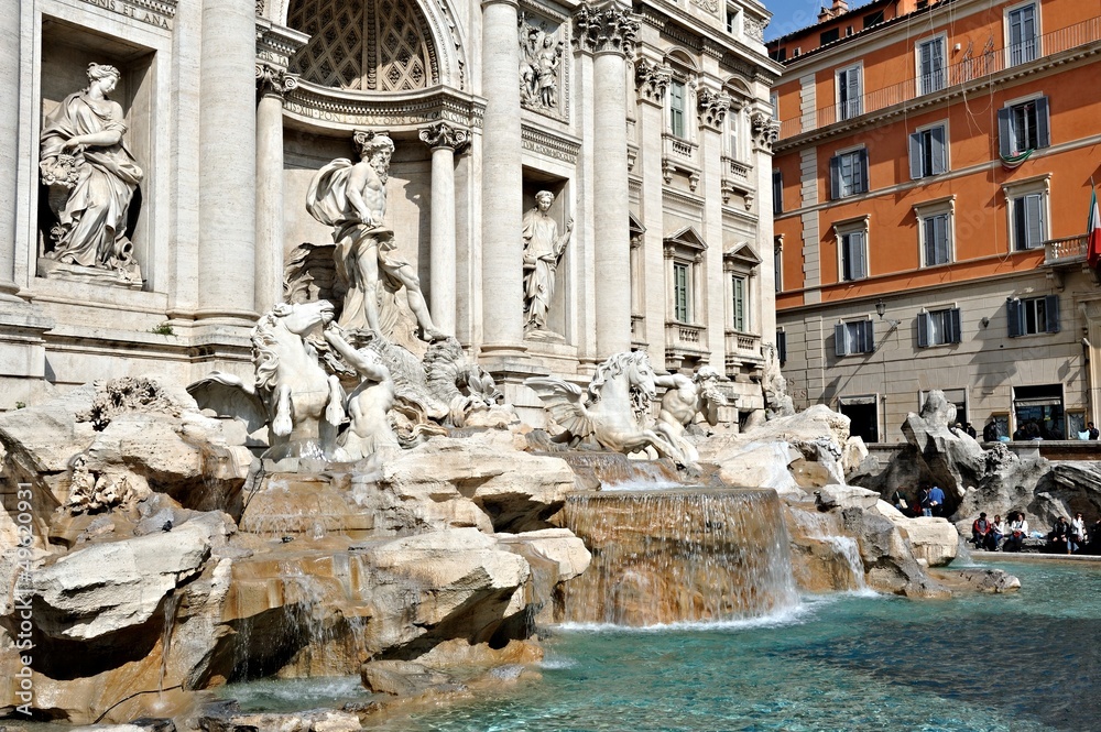 Trevi Brunnen - Fontana di Trevi | Rom