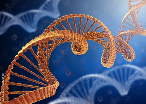 DNA Concept Background