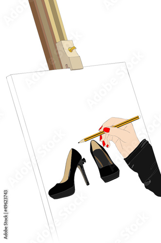 Le belle scarpe in mostra