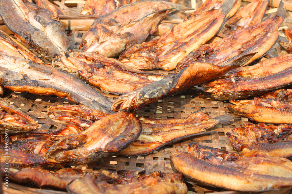 Dried freshwater fishes
