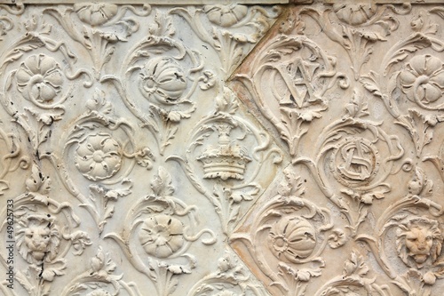 London background - Victoria and Albert museum facade