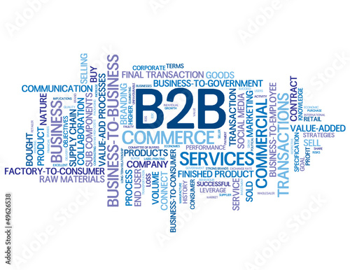 B2B Tag Cloud (business customer services commercial corporate)