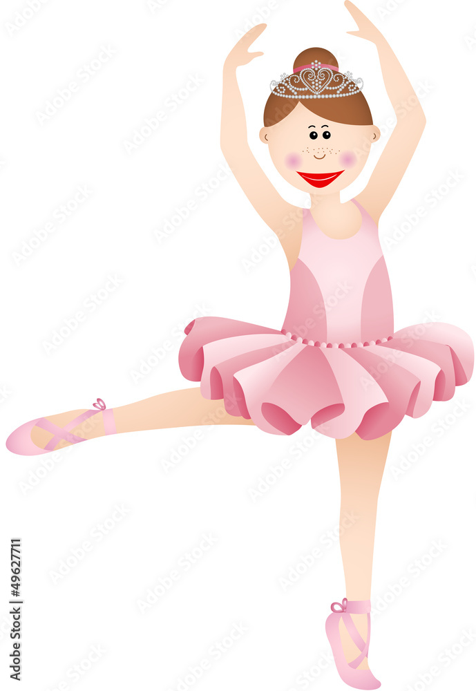 Cute ballerina girl Cute ballerina girl