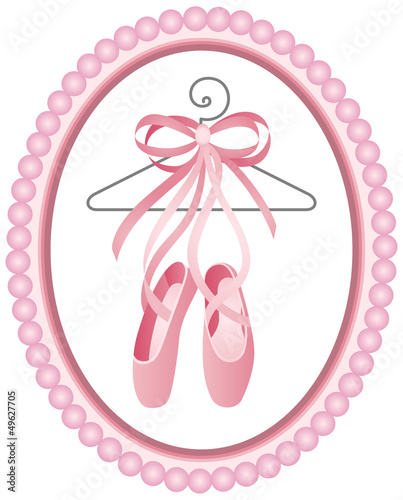 Ballet shoes label