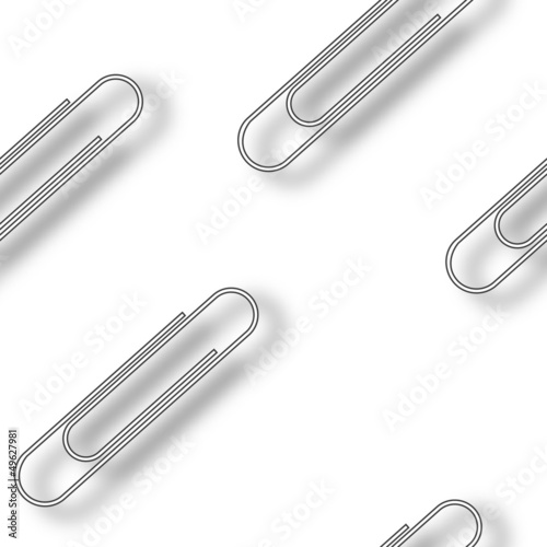 metallic clips pattern
