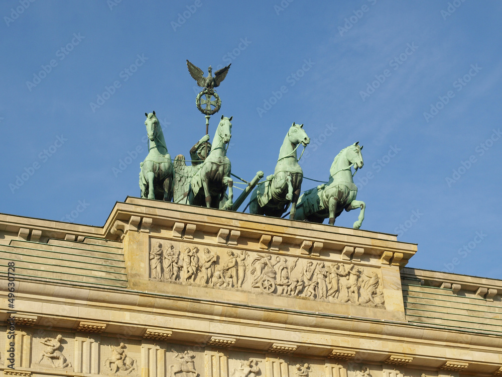 Naklejka premium Brandenburger Tor, Berlin