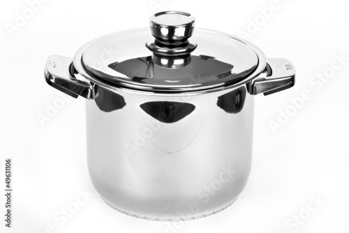 фотографія Single pot isolated