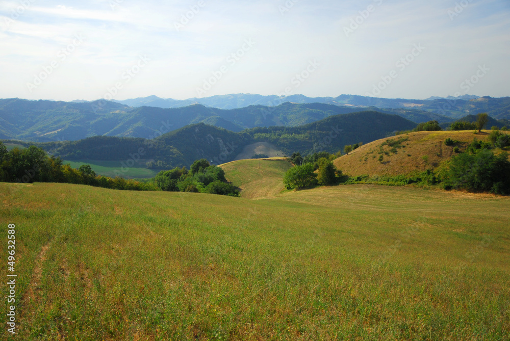 Italy, Apennines hills near Modigliana, Romagna