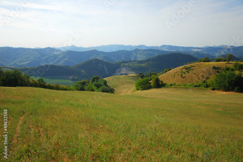 Italy  Apennines hills near Modigliana  Romagna