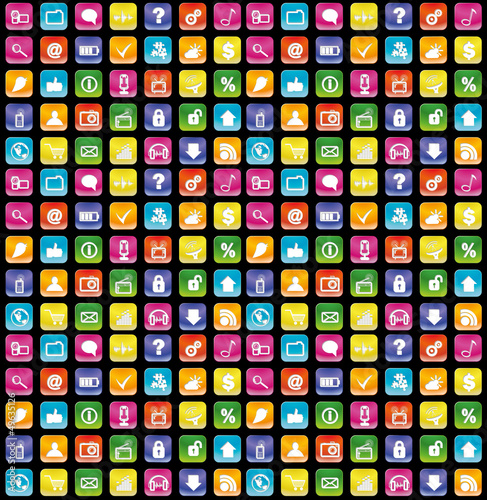 smartphone app icons