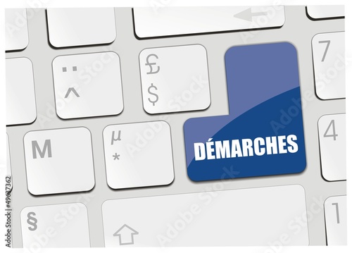 clavier démarches