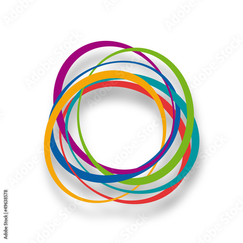 Vector  Rings Background