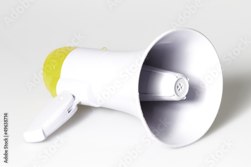 megaphone or loudspeakaer